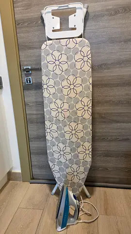 Ironing Board and Steam Iron