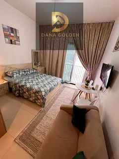 Studio apartment for monthly rent in Maryam Island with gym, swimming pool, internet, and free parki