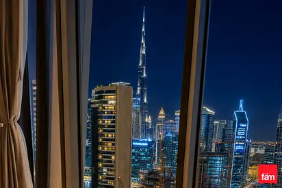 Luxury 1br | Burj & Canal View | High Floor