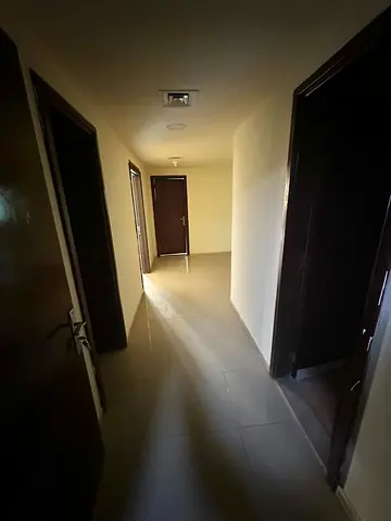 Cheapest 3 bedrooms and living room, free air conditioning, full sea view, Al Mamzar