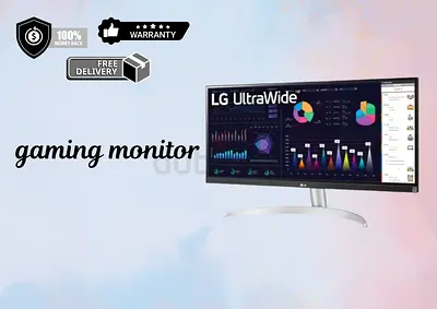 LG 34 Inch Ultra Wide FHD 100Hz VESA Display HDR 400 IPS Monitor 34WQ500-B