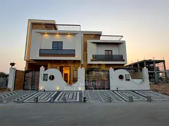 Villa for sale in Al-Haliyo 2 | Modern design | High-end finishing, registration and ownership fees