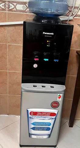 Panasonic Standing Water Dispenser with Hot  Cold Taps - Good Condition