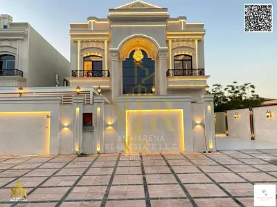 At a price inclusive of electricity, water and air conditioning, own a luxurious villa in Al Rawda 3 - Ajman | Two floors and a roof | 5 master bedroo