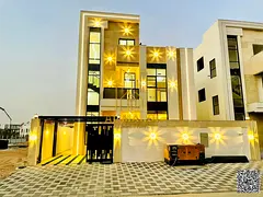 Own your dream villa Modern design with roof , registration fees included . Close to the mosque and