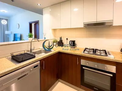 Fully Furnished 1 Bedroom | Burj Vista | High Floor