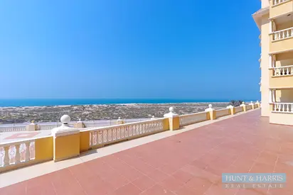 Furnished Studio for Rent - Al Hamra Village - Pool and Sea View