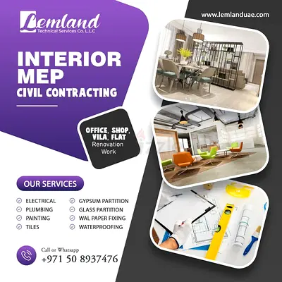 ELECTRICAL, PLUMBING, PAINTING, GYPSUM