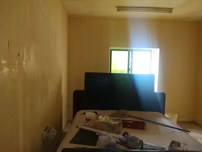 Studio room, clean building