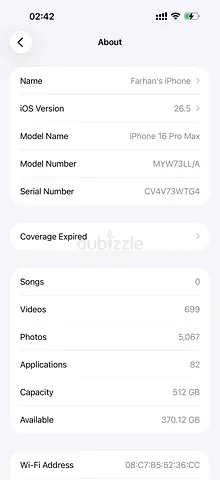 iPhone 16 Pro Max 512GB - Well kept
