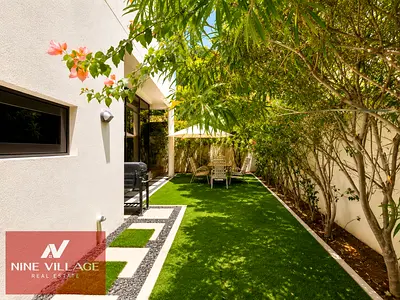 Luxury Furnished 3BR Villa | Family Friendly Community | Corner Garden | Prime Location