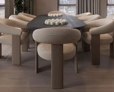 Brand New Custom-Made 7-Seater Modern Dining Set -Dubai