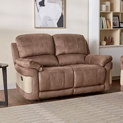 Dawson 2-Seater Fabric Recliner - home center