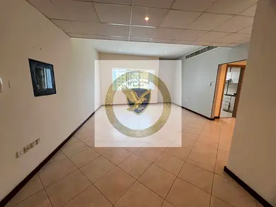 Luxurious one-bedroom apartment and living room in Al Majaz 1 with a distinctive sea view, landlord
