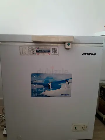 Aftron Chest Freezer - Small Upright Freezer in good condition