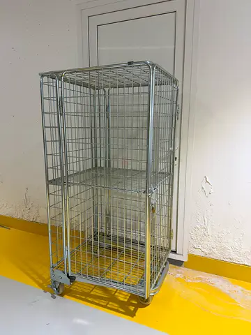 Metal Cage Trolley H174xW71xD41