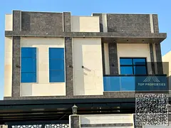 5-bedroom villa with master bedrooms, living room, private majlis, maid's room, and internal yard. 4