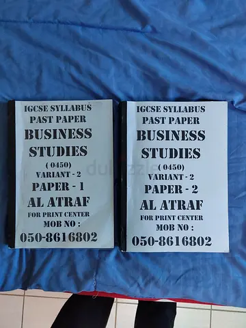 IGCSE Business Studies Past Papers (0450) Variant 2 - Paper 1 Paper 2
