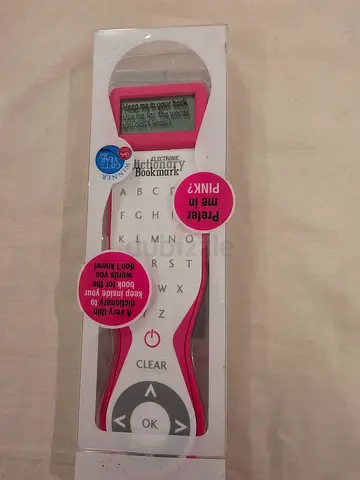 Dictionary book marker