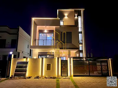 Own your dream villa Modern design with a roof , Close to the mosque and negotiable price