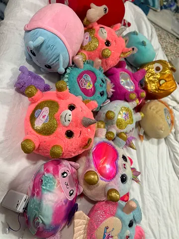 Assorted Plush Unicorn Cute Character Soft Toys - Bundle (Good Condition)