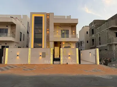 Luxury Modern Villa for Sale in Al Bahia: Modern Design and High-End Finishes - Price Includes Fees
