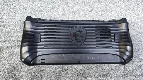 MSI Claw-8 AI+ 1tb style Portable Gaming Handheld - Back Cover View