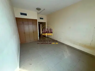 Master 1BR in Al Qasimia with spacious hall, balcony, open view, 2 baths, built-in wardrobes. AED 35,000/year. Tabby & Tamara.