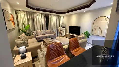 Parking - Gym - Pool - Garden - 1 BR + Hall Fully Furnished Monthly Rent - Spacious Layout - Luxury Furnishes - Balcony - Wardrobes- 1Bath- Central AC