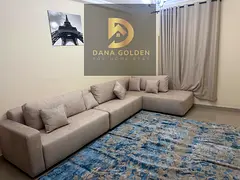 Two bedrooms and a living room with two balconies for monthly rent in Sharjah, Al Qasimia area