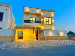 Own your dream villa! Modern design, registration fees included, close to the mosque, and at a negot