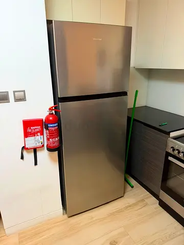 Double Door Refrigerator with Top Freezer