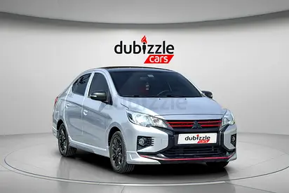 AED 502/month | 2022 Mitsubishi Attrage | GCC Specs | Ref#484478