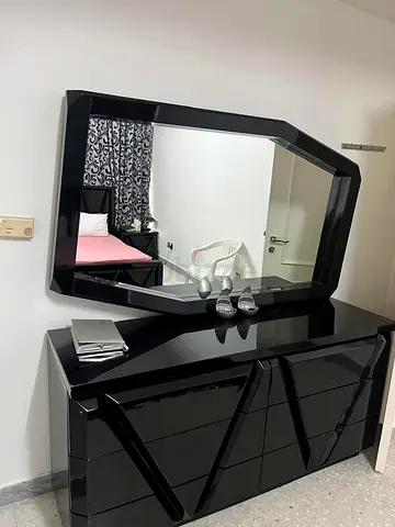 Bed with dresser for sale