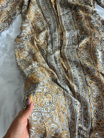Gold abaya