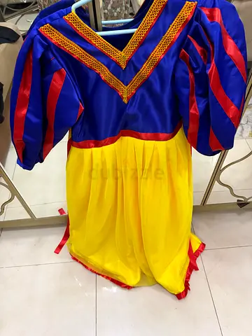 Childs Snow White Costume Dress - Good Condition