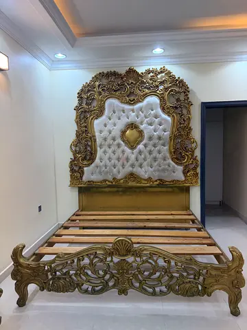 Ornate Gold bed set