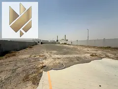 Open Yard for Rent | Al Sajaa | Prime Main Road Location Plot area: 13,000 sq ft 25 kW electricity s