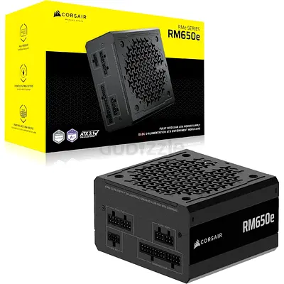 CORSAIR RM650e (2025) Fully Modular Low-Noise ATX Power Supply