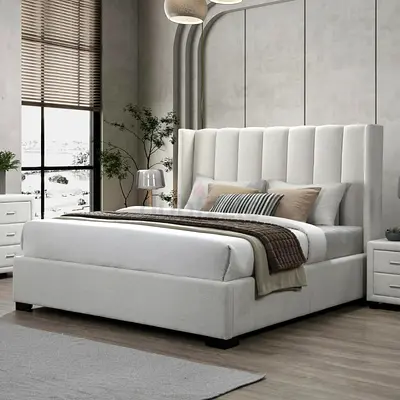 brand new King size Luxury Family bed frame with Mattress Available