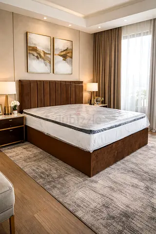 Brand New Queen Hydraulic Storage Bed Customized Available For Sale