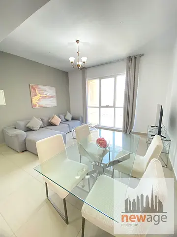Furnished 1BR Apartment | Lakeside Tower C | Lake & Pool View