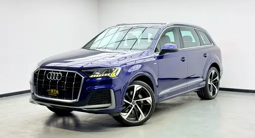 2021 Audi Q7 55 TFSI S-Line, Warranty, Full Audi Service History, Excellent Condition, GCC