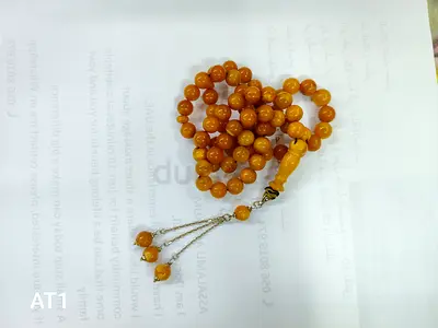 Poland Amber Old Tasbih - 30 years old - 66 beads - 32g