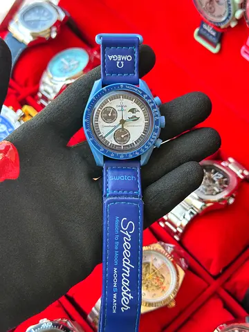 Omega x Swatch Speedmaster MoonSwatch Blue Mission (pre-owned)