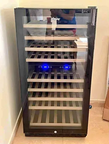 Terim dual zone temperature wine fridge 100 bottles