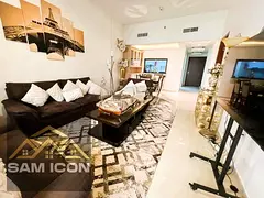 Furnished 1bhk with maid room I Multiple Cheques I Chiller Free