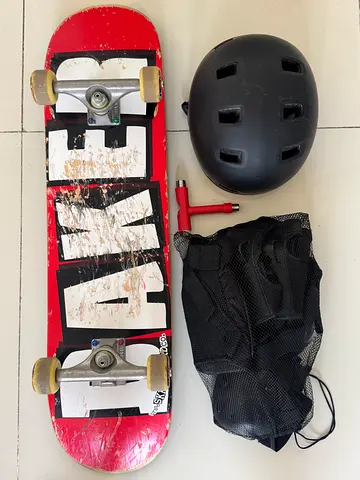 Pro Custom Skateboard FULL BUNDLE | Baker, Indy, Spitfire + Helmet Pads