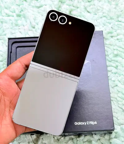 SAMSUNG GALAXY Z FLIP 6 512GB STORAGE SLIVER COLOR