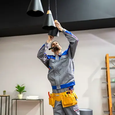 Ceiling Light, LED  Chandelier Installation Experts